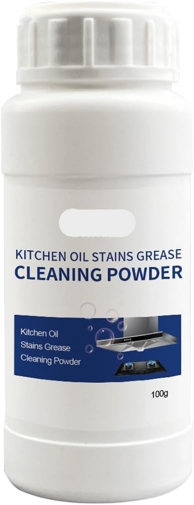 Kitchen Degreaser Cleaning Powder - Removes Grease Rust &amp Odors For Spotless Appliances(3PCS)