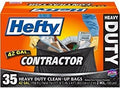 Hefty Contractor Heavy Duty Clean-Up Bags 42 gallon 35 count