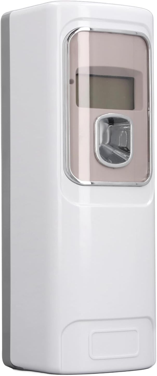 Generic Automatic Fragrance Machine Versatile Diffuser Timed Release Air Freshener for Spa Gym Club 1.5V D Battery X2