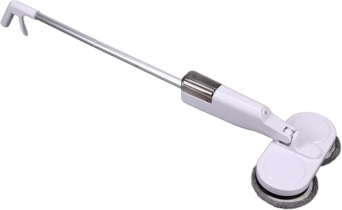 Electric Mop Cordless Floor Cleaner Wet Dry Multipurpose USB Charging High Speed Rotation 1000RPM - Long Battery Life Lightweight Design Ideal for Home and Office