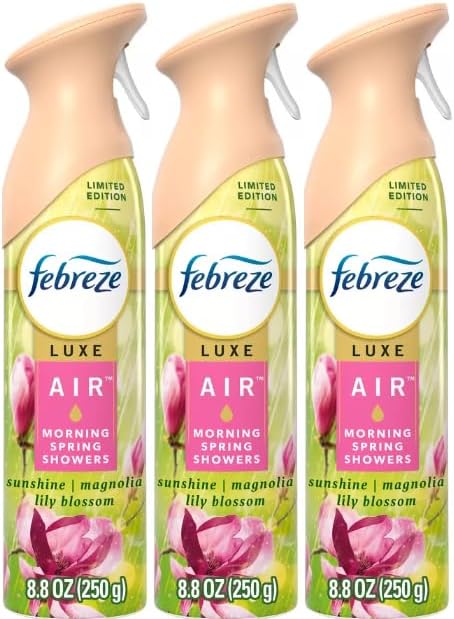 F.e.br.e.z.e Luxe Air Mist- 8.8oz 3ct (Morning Spring Showers)