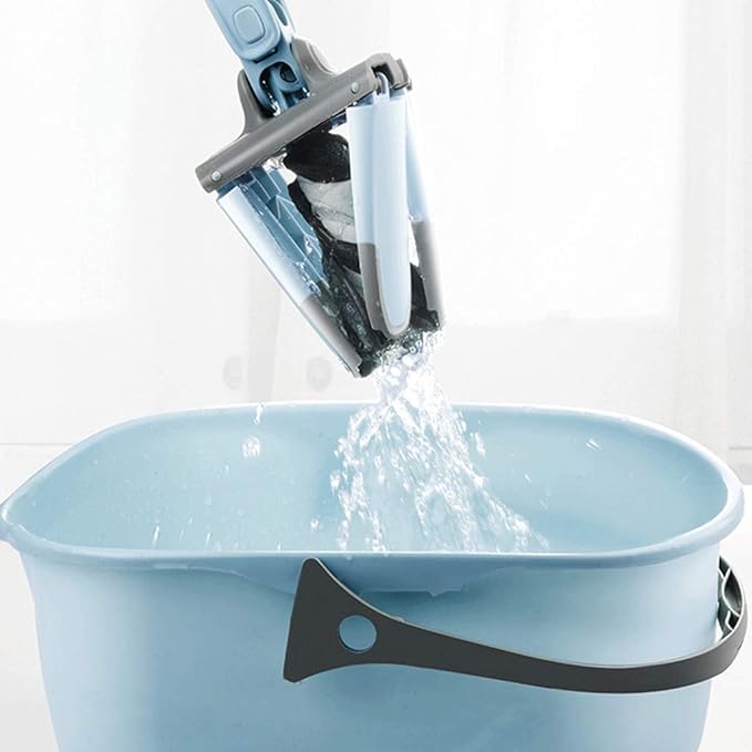 Mop Microfiber Floor Mop for Hardwood Cleaning 360 Rotating Dust Wet Mop for Home Kitchen and All Floor Surfaces