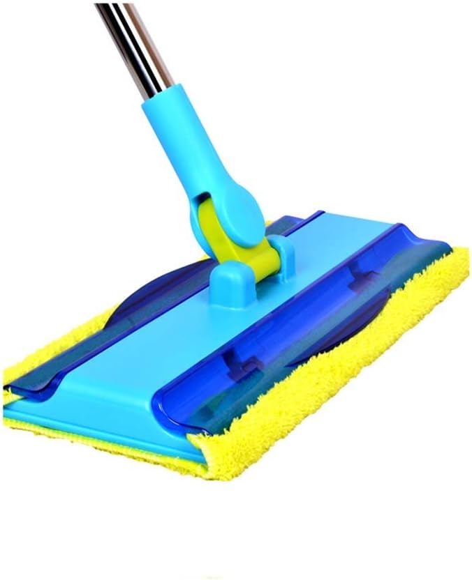Mop Wet and Dry Dual-Purpose Stainless Steel Rod Flat Rotating Fast Mopping Floor mop Magic Flat mop