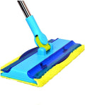 Mop Wet and Dry Dual-Purpose Stainless Steel Rod Flat Rotating Fast Mopping Floor mop Magic Flat mop