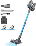 N300 Cordless Vacuum Cleaner 20Kpa Suction Lightweight Stick Vacuum for Carpet and Hard Floor with Attachments