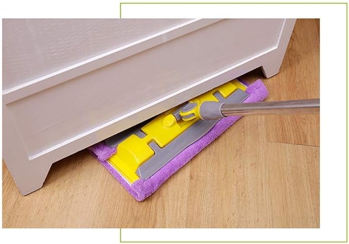 Microfiber Flat Mop Hardwood Floor Professional 360° Dry Wet Mops for Floor Cleaning Extension Handle