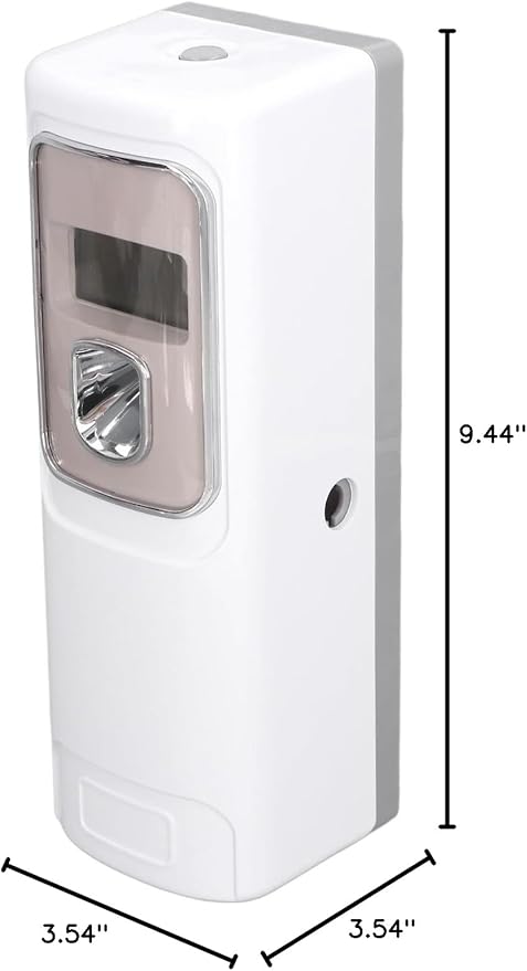 Generic Automatic Fragrance Machine Versatile Diffuser Timed Release Air Freshener for Spa Gym Club 1.5V D Battery X2