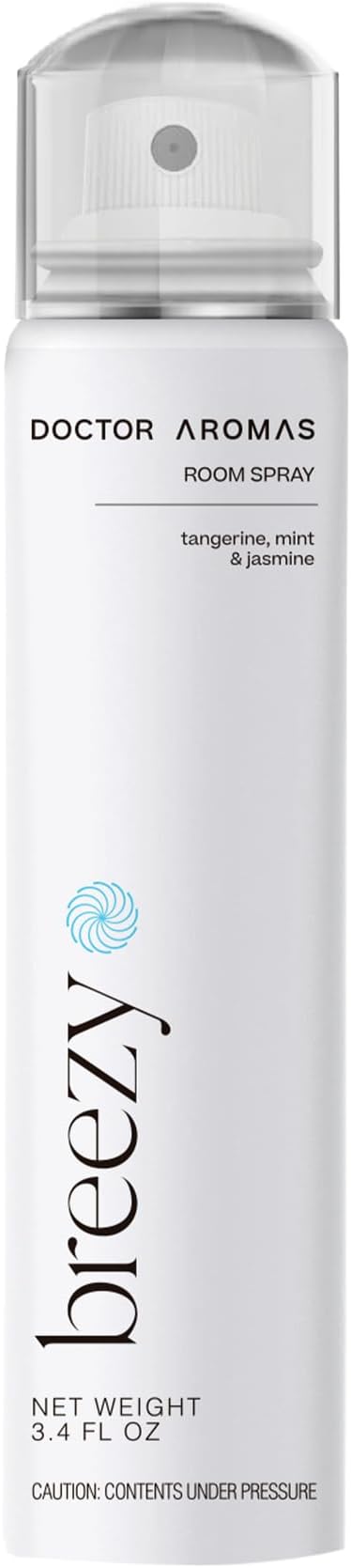 Doctor Aromas Room Spray Air Freshener Odor Eliminator - Elegant Scent for Home Room or Bathroom Décor and Fresh Air Fragrance Aromatherapy Gift (Breezy Pack of 1)