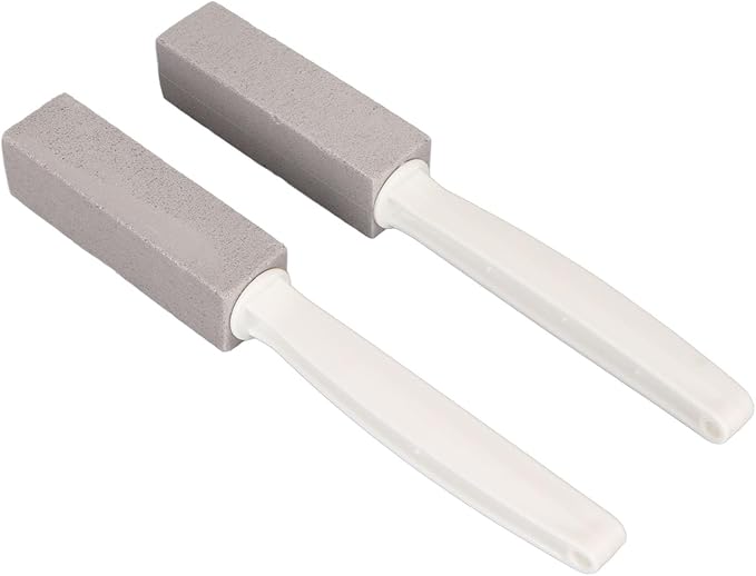 Pumice Stone Toilet Bowl Cleaner Long Handle Multipurpose Pumice Stone Cleaning Brush for Bathroom Kitchen