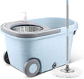 Spin Mop 360° Self Wringing Spinning Mop Washable Microfiber Mop Heads Easy to Use and Store