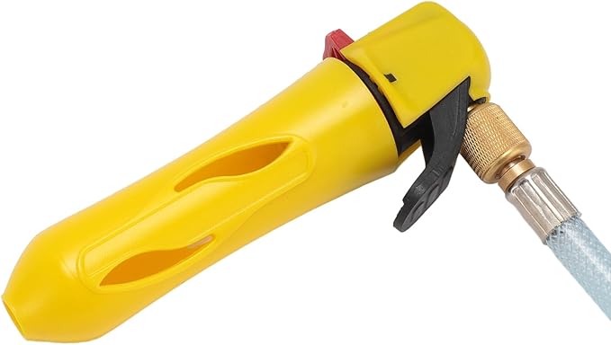 AC Drain Line Cleaner Tool with Oxygenating Function - Heavy Duty Portable HVAC Drain Hose Blaster for Blockage Removal‌ Yellow