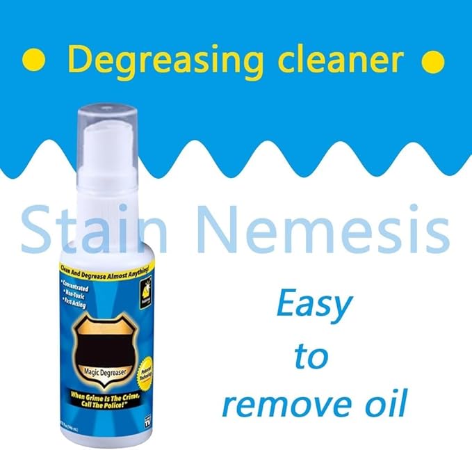 100ml Kitchen Oil Stain Cleaner - Fast-Acting Household Degreaser For Effortless Grease Removal(30PCS)