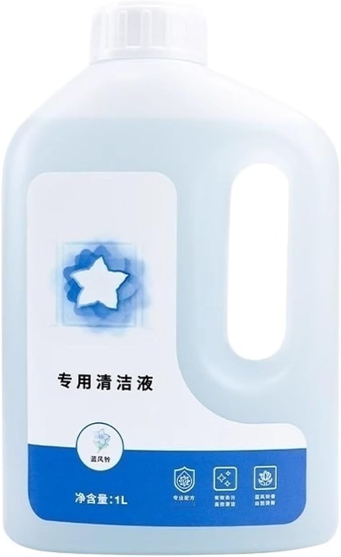 Glass Cleaning Fluid Compatible With Ecovacs Winbot W1SPro/W1 PRO/ W2 OMNI/W2 PRO/W2 PRO OMNI/WINBOT MINI HA41 Window Cleaner Parts(1000mlx1)