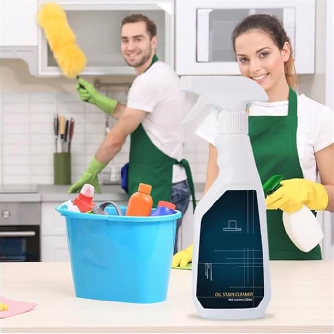 Kitchen DetergentThis Kitchen Stain Remover For Stubborn Grease And Grime Easily And Effectively Removes Stubborn Grease Limescale And Other Hard-to-clean Everyday Ingredients. ( Color : 1Count (Pa
