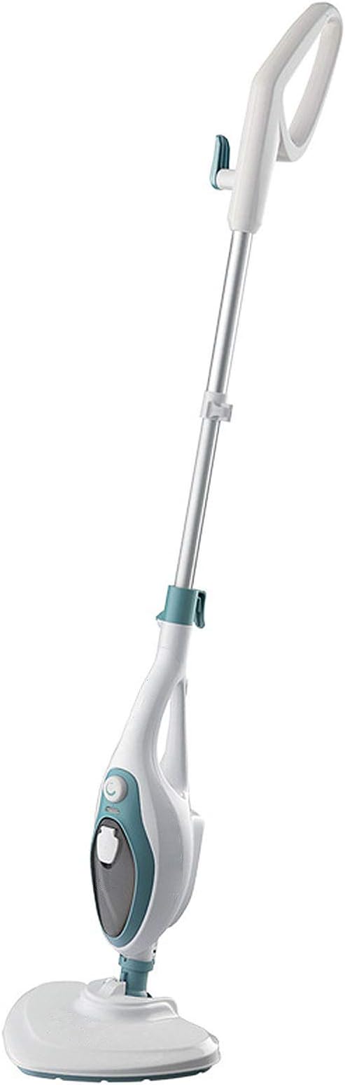 2-in-1 Steam Mop A Multi-Functional Household Steam Cleaner Can Kill and 99.9%* of ES Used for Living Room Bedroom Dining Room Carpets White (White)