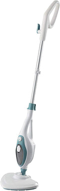 2-in-1 Steam Mop A Multi-Functional Household Steam Cleaner Can Kill and Eliminate 99.9%* of Viruses Used for Living Room Bedroom Dining Room Carpets White