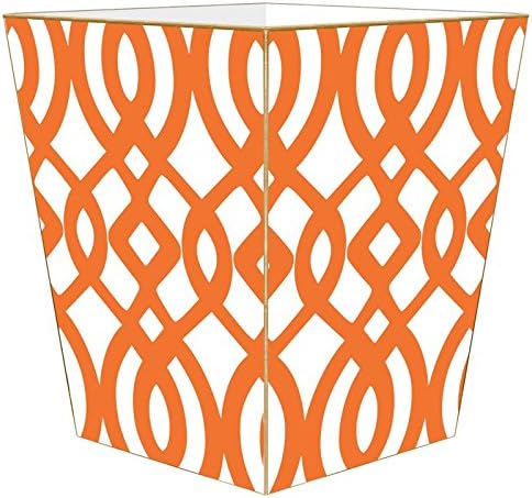 Marye-Kelley WB8024-Orange Madison Wastepaper Basket
