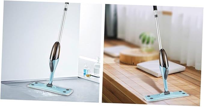 360Degree Spray Mop with Microfiber Pad Rotatable Handle for Easy Cleaning Ceramic Floors Angle Lightweight Design Reusable and Machine Washable