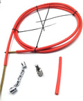 6mm flexible shaft cable 5m full set cleaning chain tools DN32-40 pipe clog remover Drain cleaning