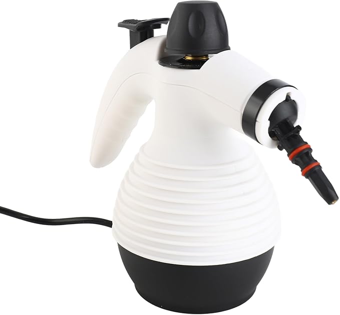 ZJchao Steam Cleaner 3 Bar 1050W High Temperature High Pressure Steam Cleaner Handheld Portable with 350ml Water Tank for Home Cleaning (US Plug)