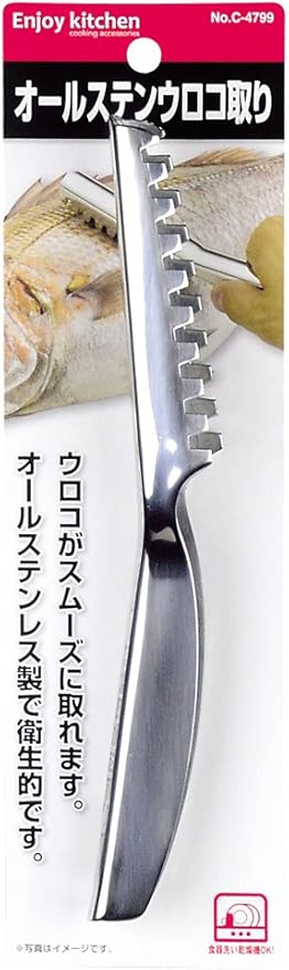 Pearl Metal ENJOY KITCHEN C-4799 All Stainless Steel Scale Remover