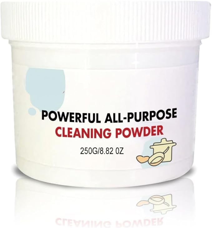 Multi-Functional Cleaning Powder - Rust Removal Grease Cleaning For Kitchenware Stove &amp Range Hood - Anti-Stain Eco-Friendly &amp Easy To Use(3PCS)