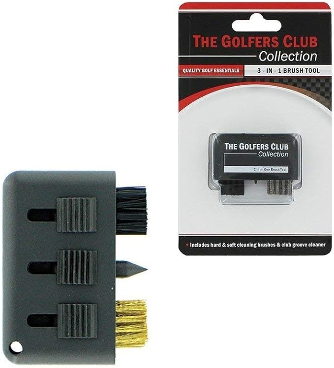3 In 1 Multipurpose Club Cleaner by Golfers Club