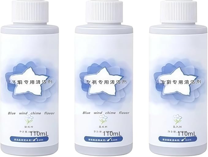 Cleaning Fluid. Compatible With ECOVACS Deebot Ozmo. Liquid T20 T30 N9＋T10 OMNI T10 TURBO X1 OMNI X1 TURBO Floor Cleaning Solution Liqui(3pcs 110ML)