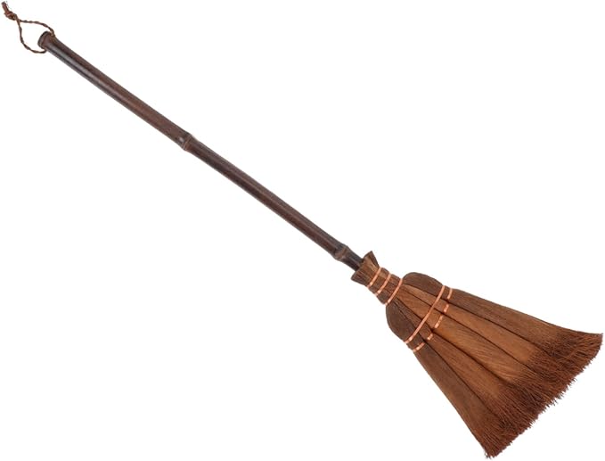 ERINGOGO Boy Girl Palm Broom Compact Cleaning Tool for Home Use Lightweight Design for Easy Grip Sweeping for Indoor Outdoor Spaces