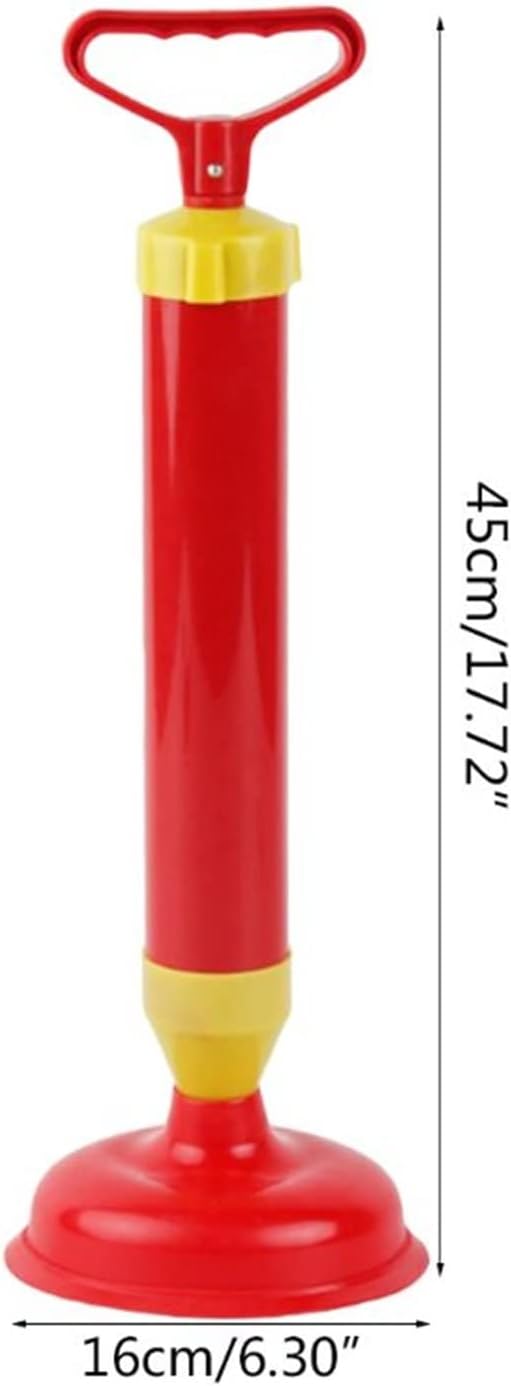 Toilet Plunger-Powerful Bathroom Clog Cleaner Toilet Sink Drain Blaster Air Pump Plunger Suction Cup Pipe Cleaning Tool