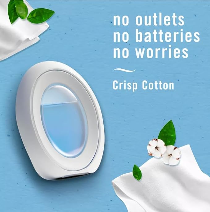 F.e.b.r.e.z.e Small Spaces Air Freshener (Crisp Cotton)