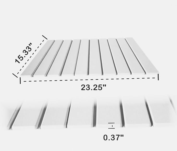 Roll-Up Stone Mat - Premium Diatomaceous Earth Dish Drying Rack Water Absorbent Roll-Out Dish Drying Mat for Kitchen Countertops Eco-Friendly Quick-Dry Surface White