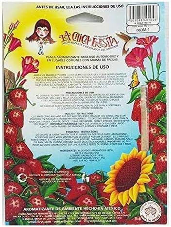 15 pc La Chica FRESITA Strawberry Fresa Aromatizante