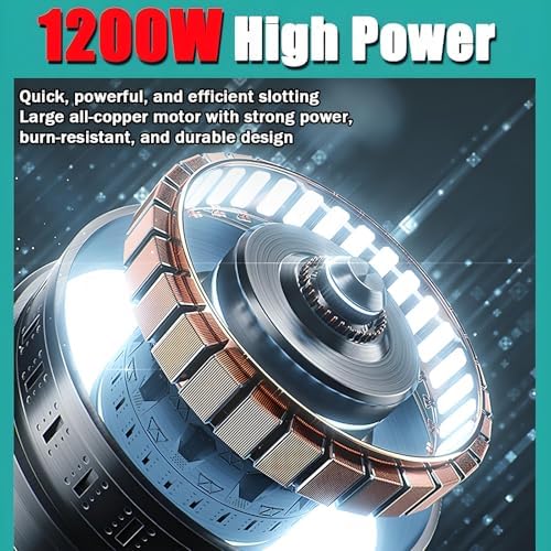 Electric Tile Joint Cleaner with Adjustable Depth Automatic Rebound 9000r/min for Gap Crevice Slotting
