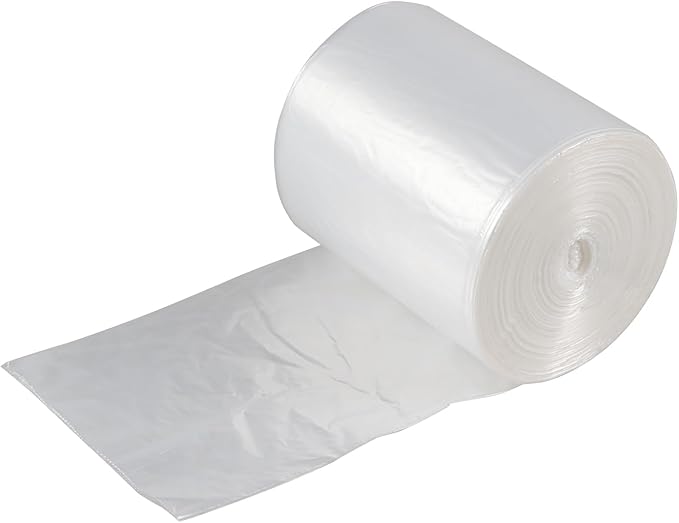 Zopnny 18 Gallon Garbage Bags Clear Large Trash Bags 100 Counts