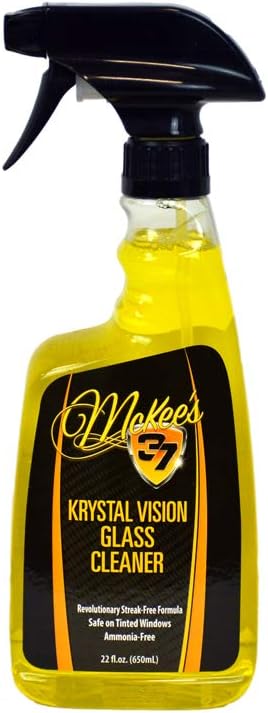 McKee's 37 Krystal Vision Glass Cleaner (No Ammonia Streak-Free Cleaner) 22 fl. oz.