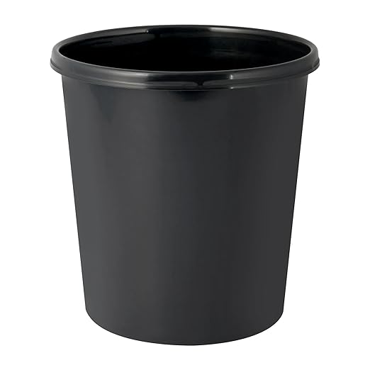 Wicker Trash Can Removable Liner 1.8Gallon Wicker Rattan Bathroom Trash Can Large Woven Bin for Office Hyacinth Waste Basket for Home Kitchen