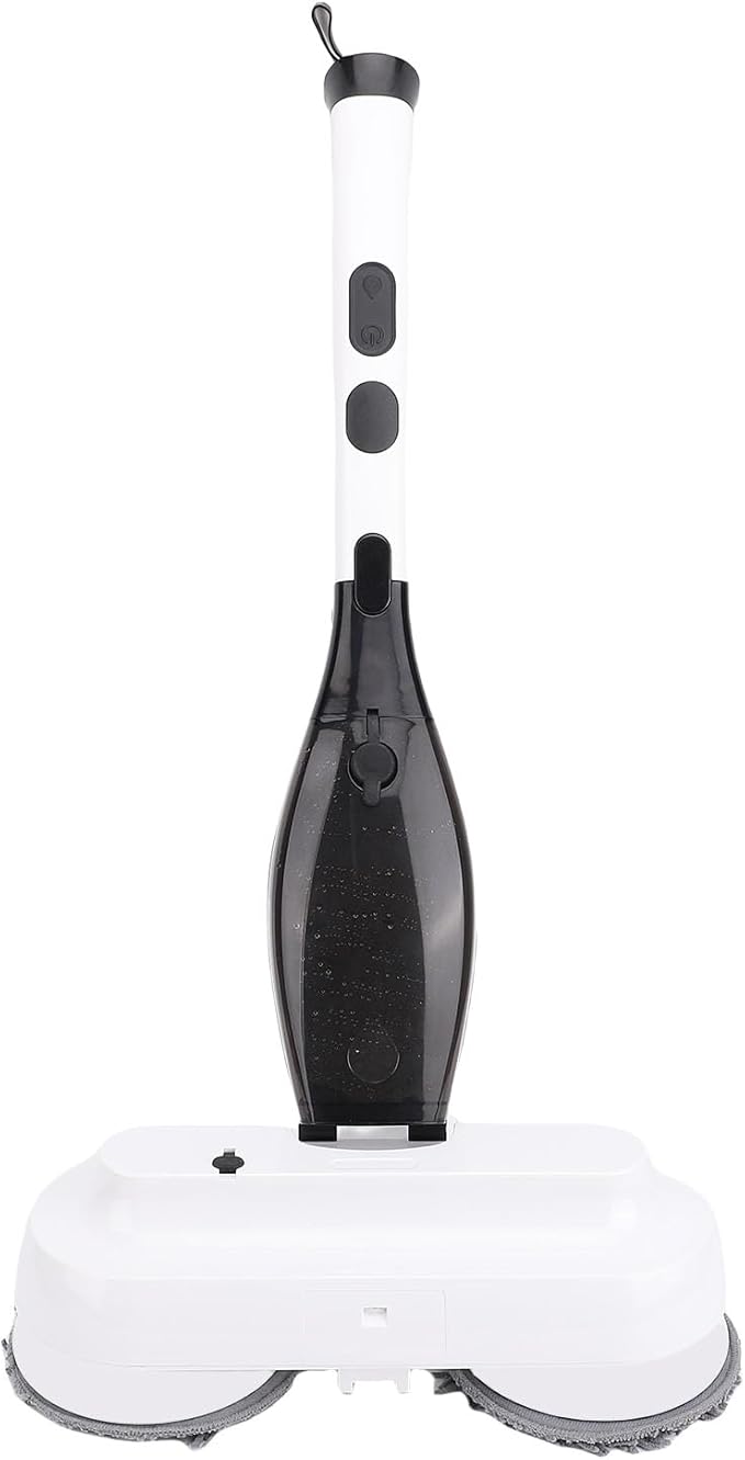 Zerodis 2 in 1 Electric Floor Scrubber Mop Dust Mops Handheld Floor Cleaner Machine with Water Spray 800Ml Water Container for Hardwood Tile Machine 2 in 1 Electric