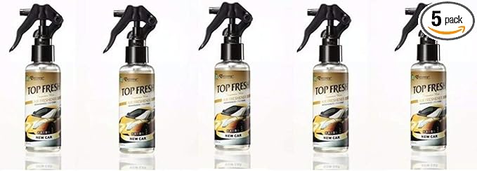 5 Pack Treefrog New Car Scent Fragrance Mist Spray Tree Frog Top Fresh Air Freshener