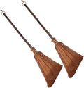 UPKOCH 2pcs Boys and Girls Broom Set Boys and Girls Broom Dustpan Natural Straw for Toddlers Indoor Outdoor Cleaning Tool