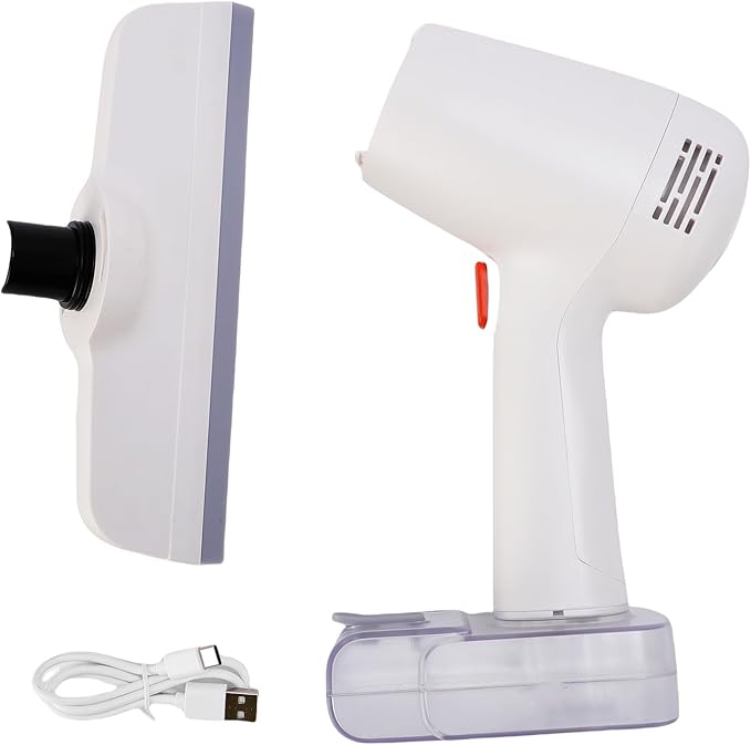 Cordless Window Vacuum Cleaner Strong Suction Electric Window Tool Suitable for Shower Wall Glass Mirror Countertop Tiles