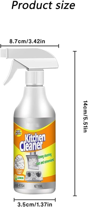 2025 NEW Kitchen Foam Cleaner Powerful Kitchen Foam Cleaner Multi-Function Kitchens FoamCleaner Oil Cleaning Agent (3pcs)