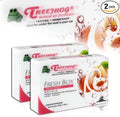 2 Pack White Peach Tree Frog Natural Extreme Car Scent Air Freshener Fresh Box