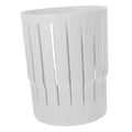 Nordic Style Hollow Trash Can Thickened Plastic Wastebasket for Office Bathroom Kitchen Home Decorative Trash Bin Small Size