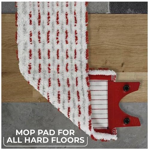 Vileda Ultramax Power XL Wet Mop Refill Pack Wei-grau-rot 1 Count