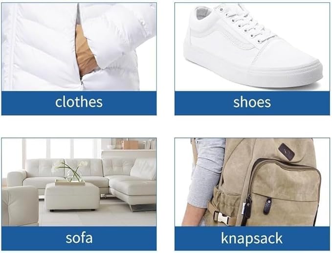 Dry Cleaning Agent for down Jackets with Brush Head160ml Wash-Free Clothing Foam SprayLifts Grime Without Harming FabricReusable &amp Convenient (2pcs)