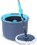 Mop360 Degree Rotating Mop Bucket Home Cleaner with 4 HeadsPlastic
