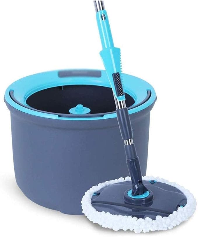 Mop360 Degree Rotating Mop Bucket Home Cleaner with 4 HeadsPlastic