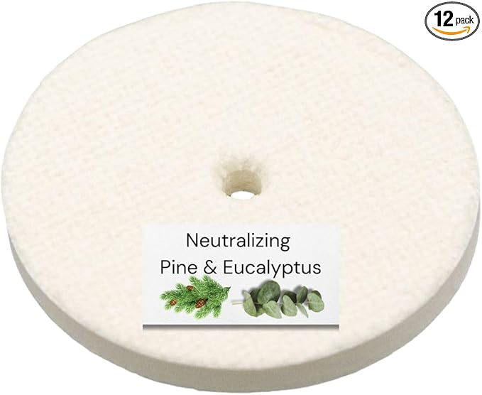 Vaportek EZ-Disk fragrance disk for use in EZ-Twist holder 12 disks Neutral Scent