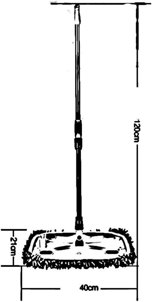MopCotton Floor Mop Dry to Attract Dirt dust Or Hardwood Floor Clean Office Garage Care Telescopic Pole Height
